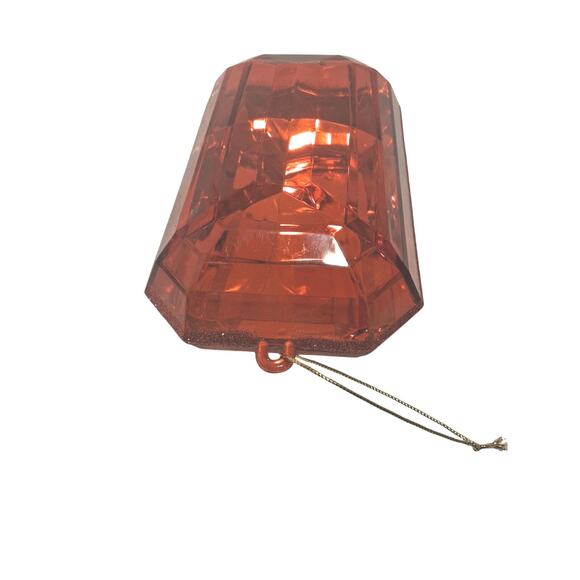 Guess & Company 9 " Christmas Gemstone Ornament oversized Tree Wreath Acrylic - Picture 4 of 10